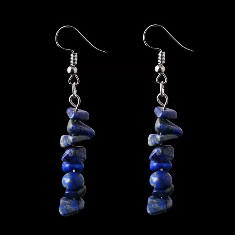 Elegant Lapis Lazuli Earrings