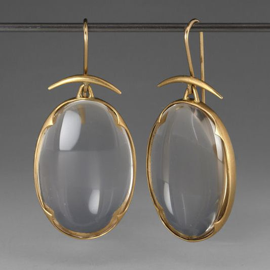 Elegant Moonstone Earrings