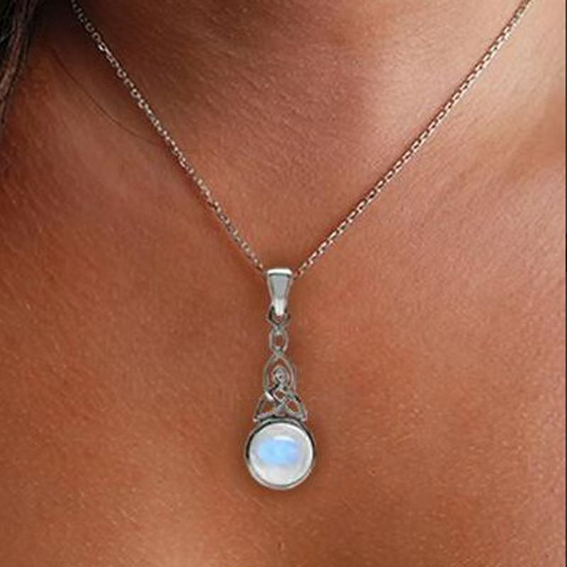 Elegant Moonstone Necklace