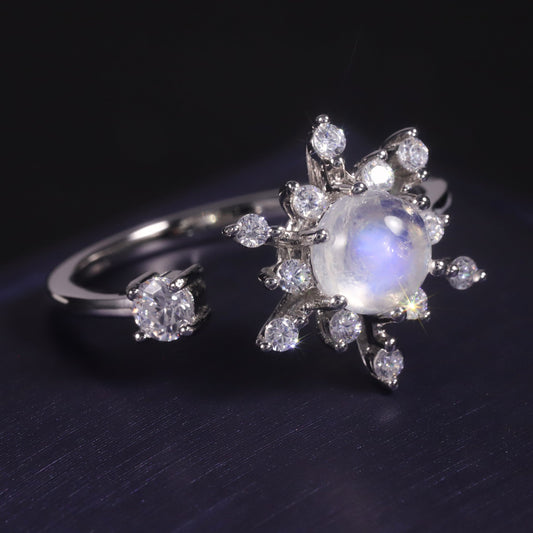 Elegant Moonstone Ring