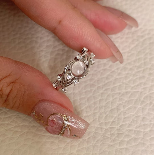 Elegant Moonstone Ring