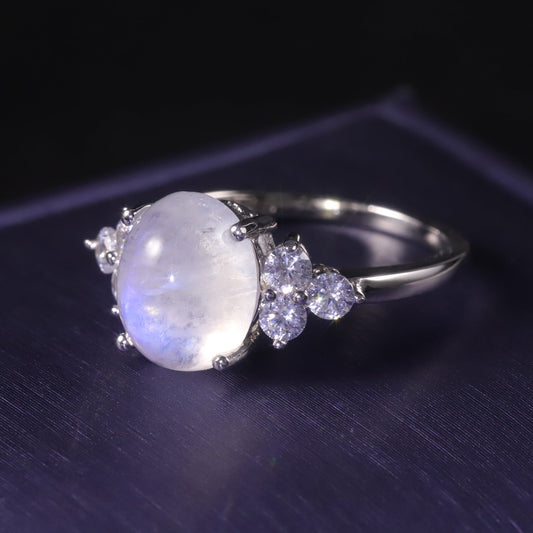 Elegant Moonstone Ring