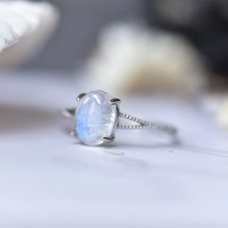 Elegant Moonstone Ring