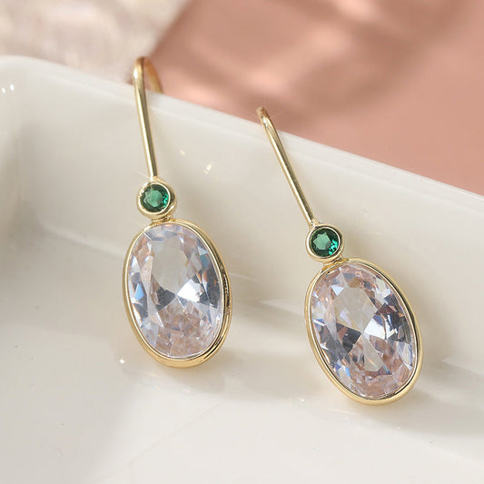 Elegant Morganite Earrings