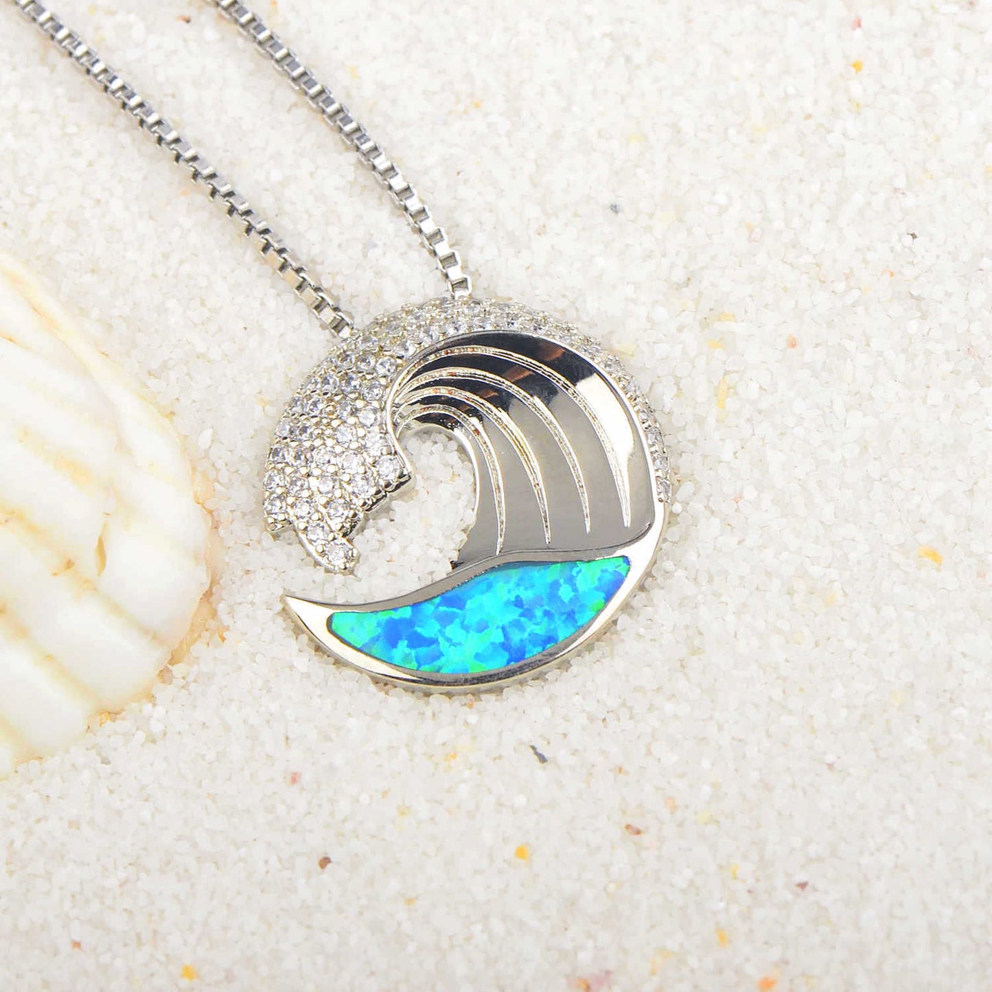 Elegant Opal Necklace