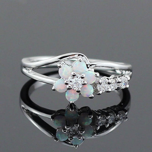 Elegant Opal Ring