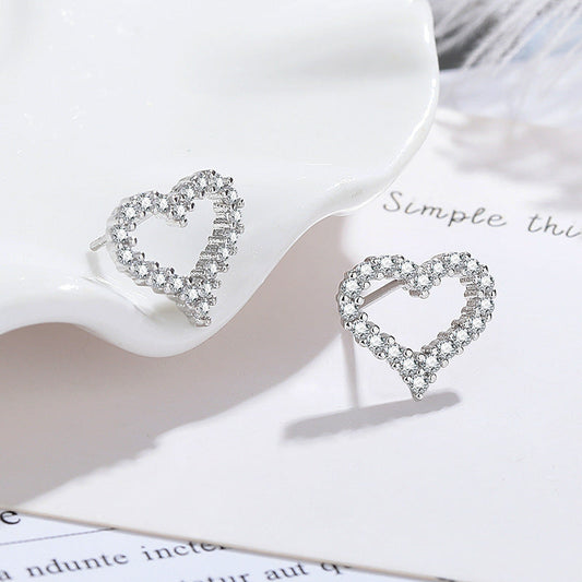 Elegant Open Heart Crystal