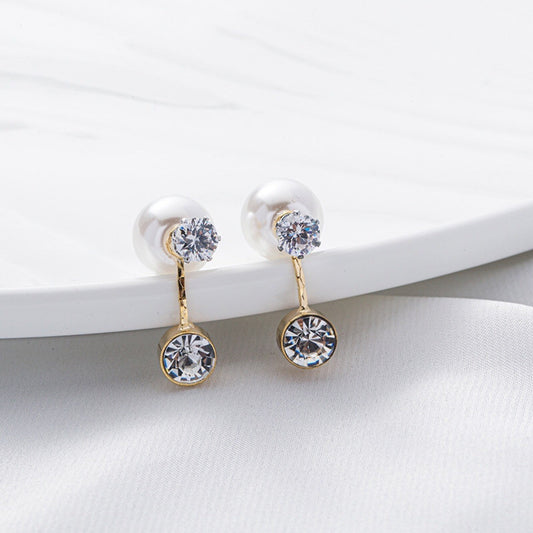 Elegant Pearl Drop Earrings