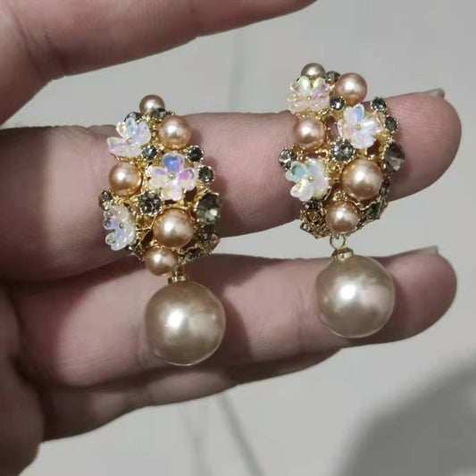 Elegant Pearl Drop Earrings
