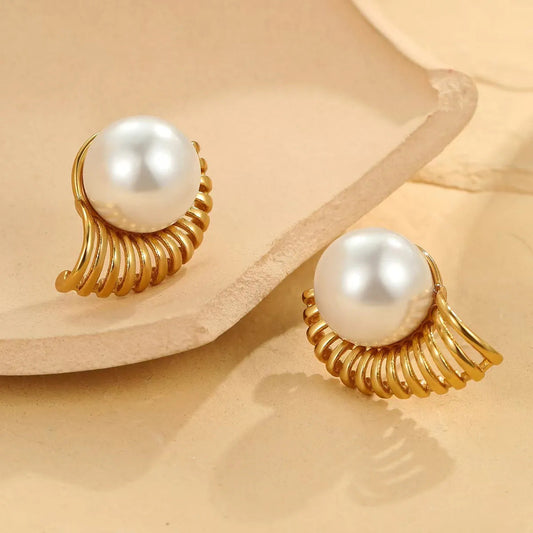 Elegant Pearl Earrings