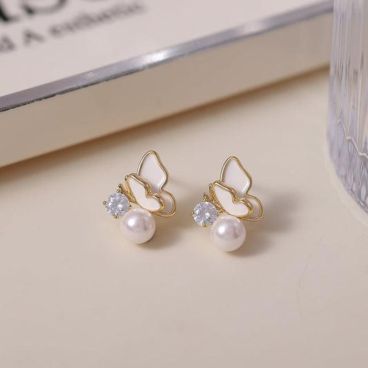 Elegant Pearl Earrings