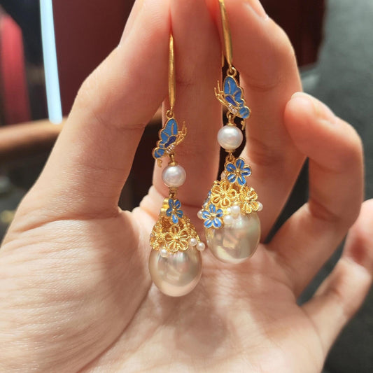 Elegant Pearl Earrings