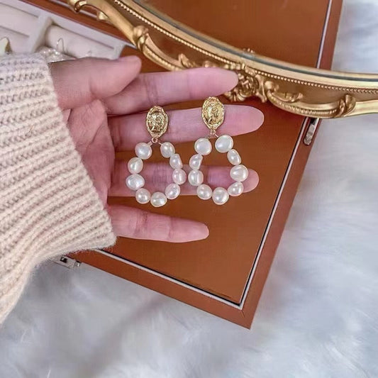 Elegant Pearl Earrings