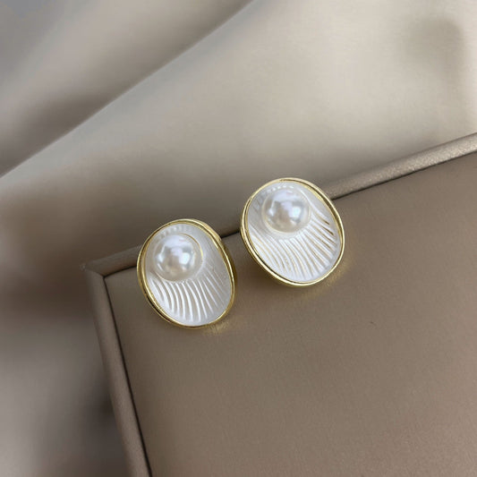 Elegant Pearl Earrings