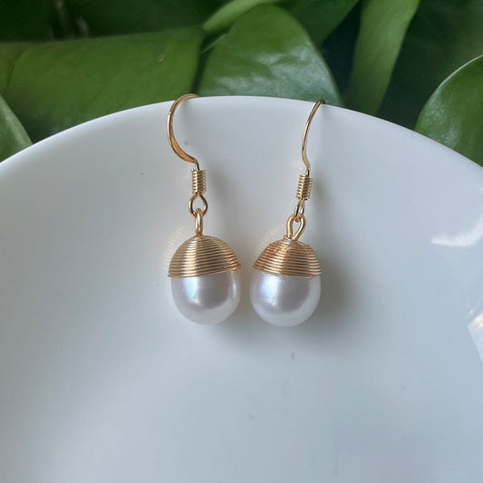 Elegant Pearl Earrings