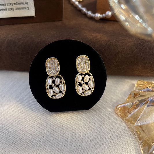 Elegant Pearl Earrings