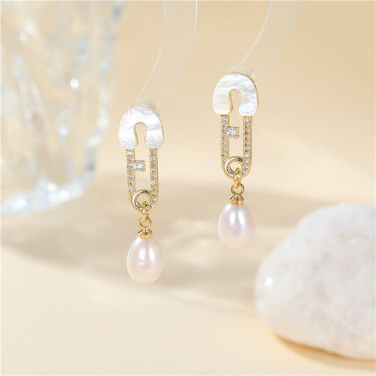 Elegant Pearl Earrings