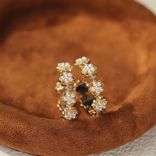 Elegant Pearl Earrings