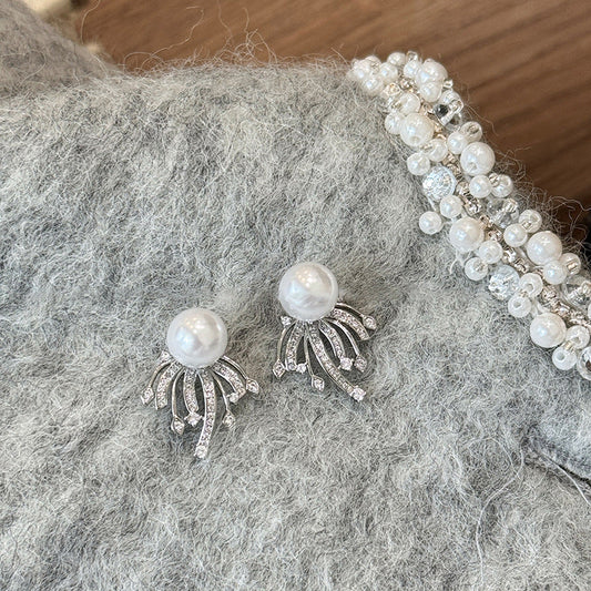 Elegant Pearl Earrings