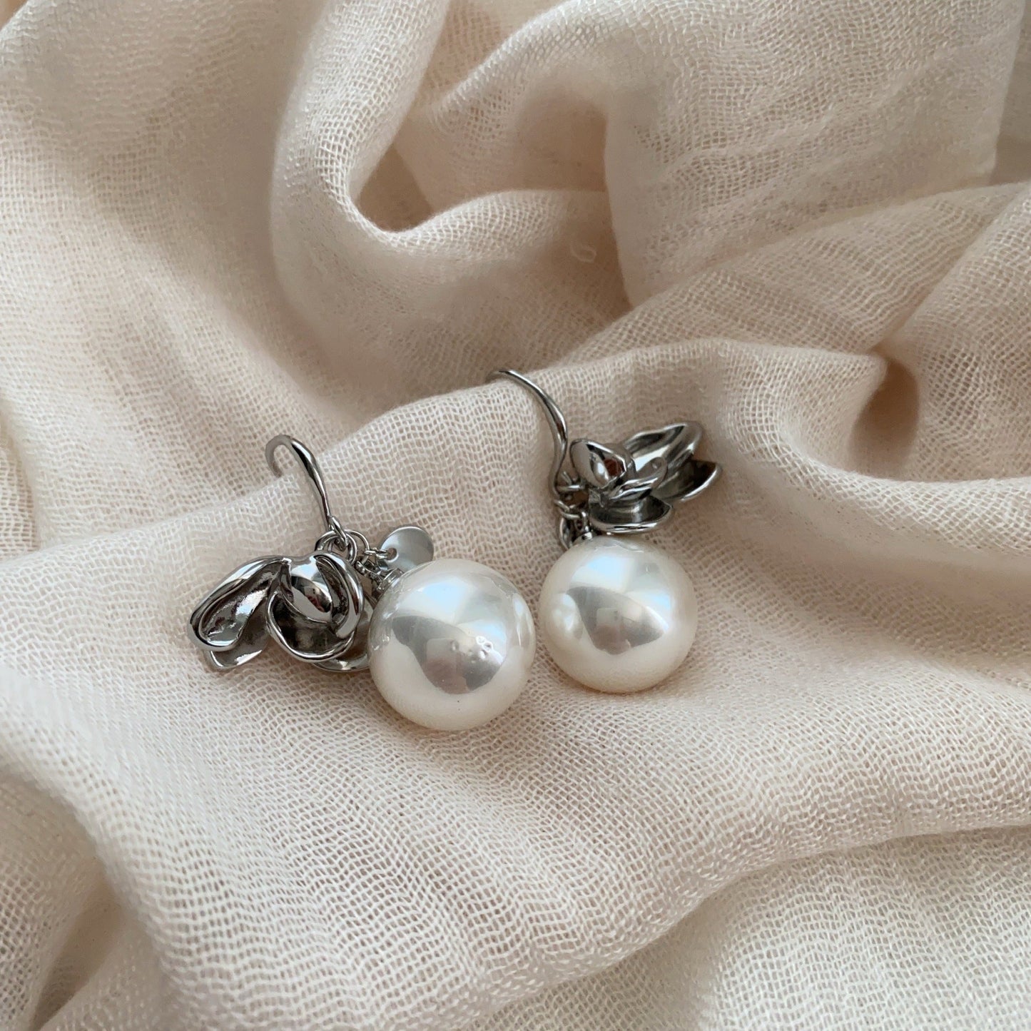 Elegant Pearl Earrings