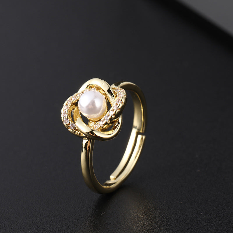 Elegant Pearl Ring