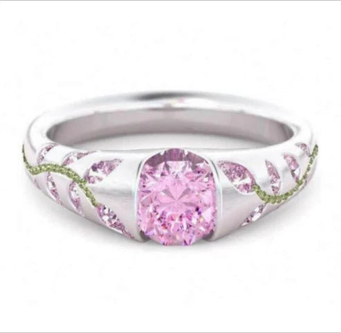 Elegant Pink Sapphire Ring