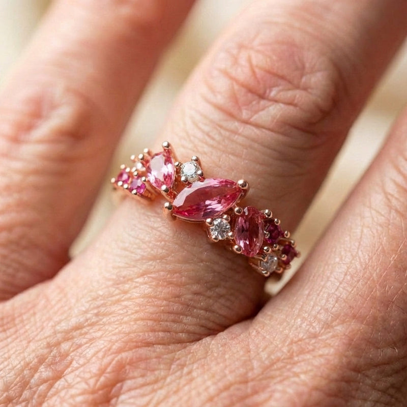 Pink Tourmaline Ring