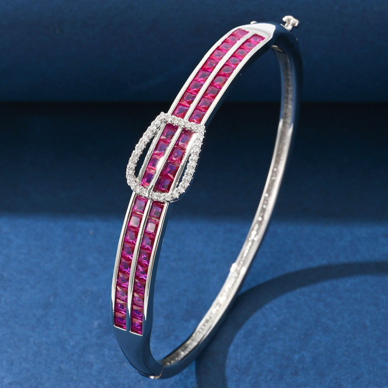 Elegant Ruby Bracelet