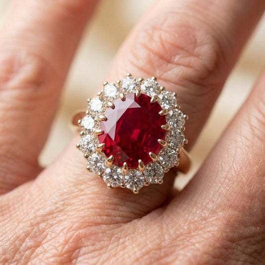 Ruby Diamond Ring