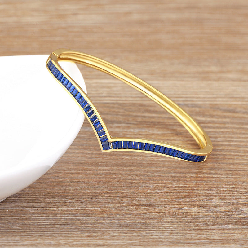 Elegant Sapphire Bracelet