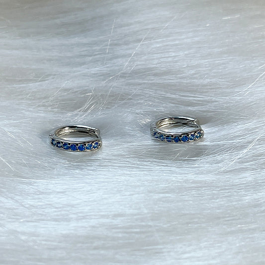 Elegant Sapphire Earrings