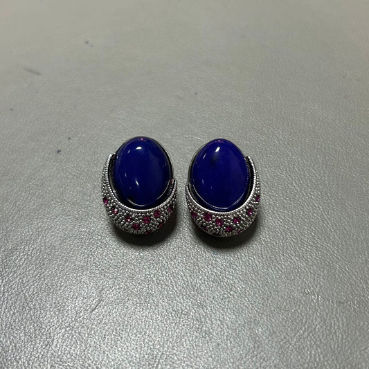 Elegant Sapphire Earrings