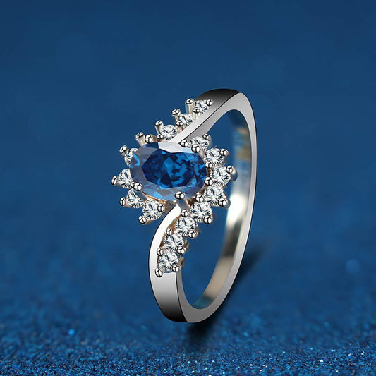 Elegant Sapphire Ring