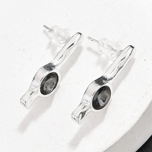Elegant Smoky Quartz Earrings