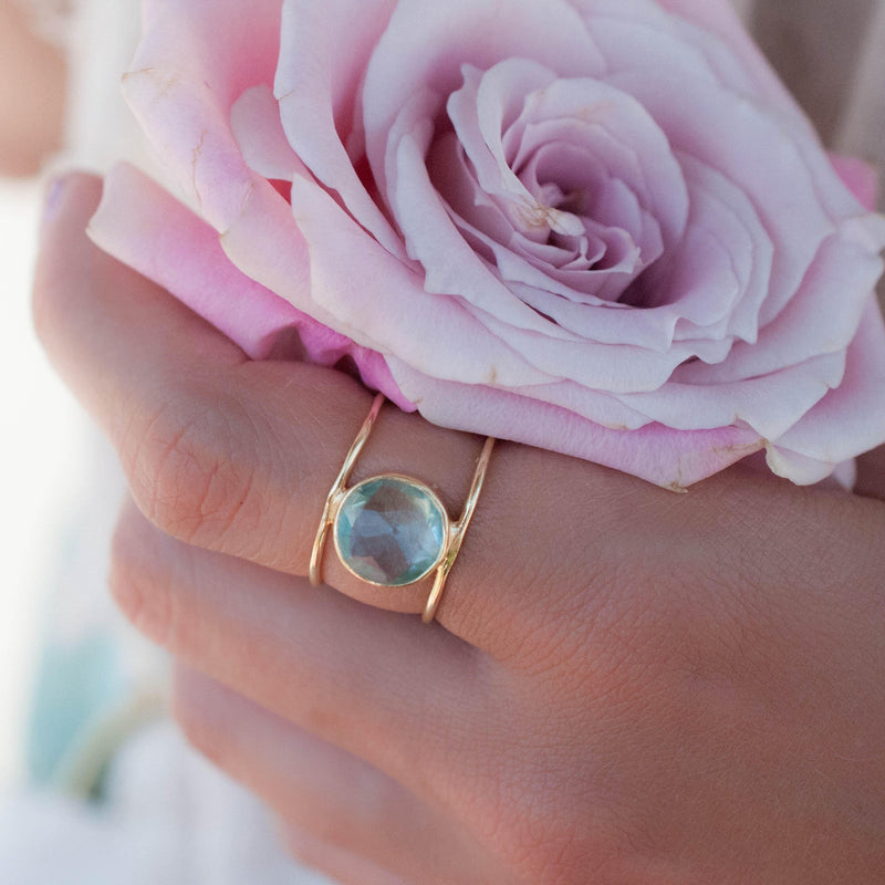 Elegant Topaz Ring