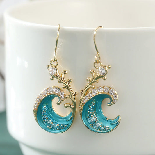 Elegant Turquoise Earrings