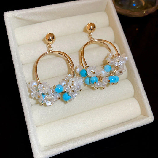 Elegant Turquoise Earrings