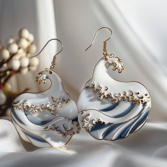 Elegant Wave Earrings
