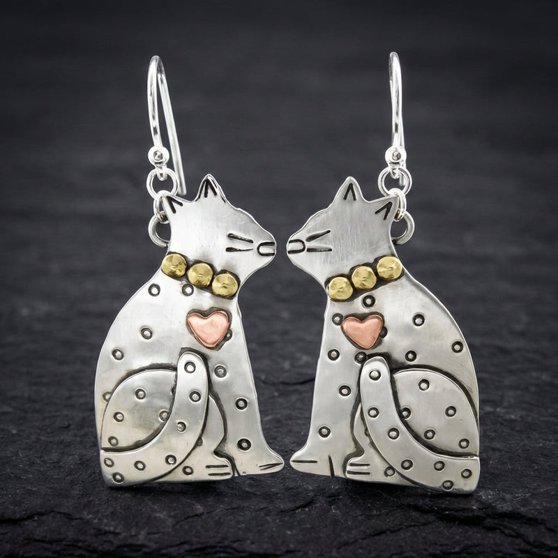 Enchanting Cat Earrings