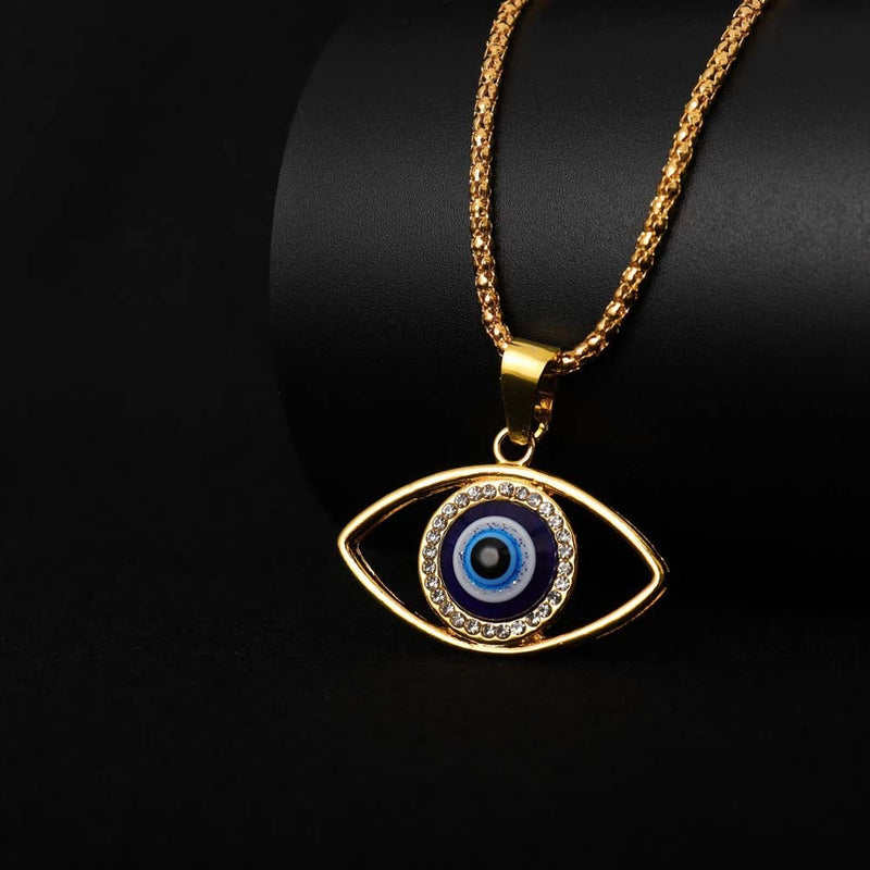 Evil Eye Gold Necklace
