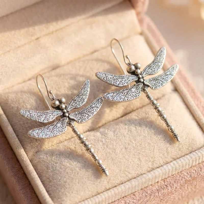 Vintage Dragonfly Earrings