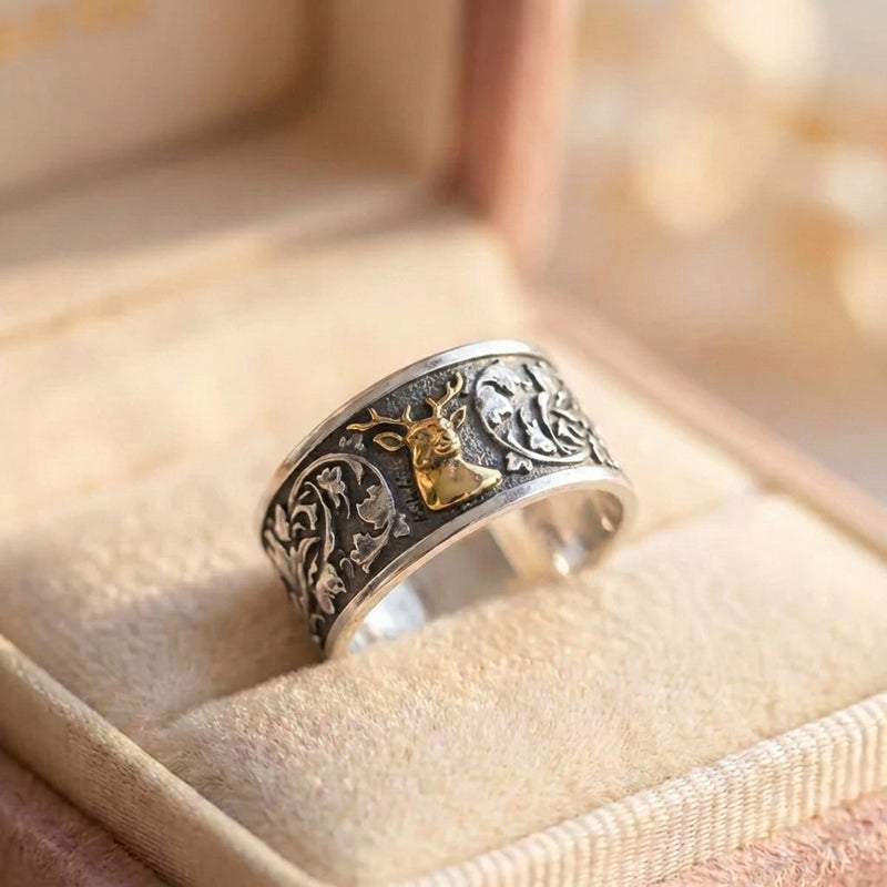Elegant Deer Statement Bracelet