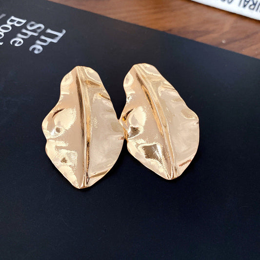 Gold Leaf Earrings