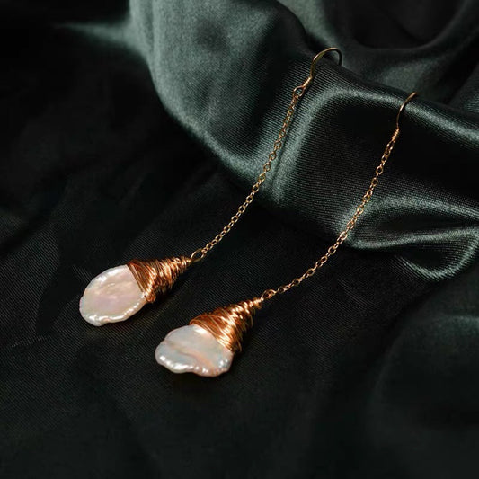 Handmade Pearl Earrings