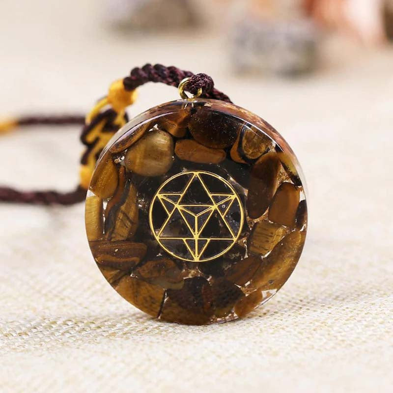 Handmade Tiger'S Eye Necklace