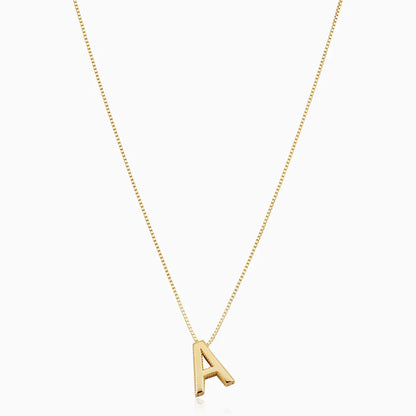 Gold Initial Necklace