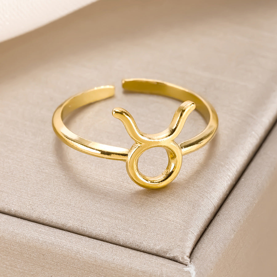 Minimalist Taurus Ring