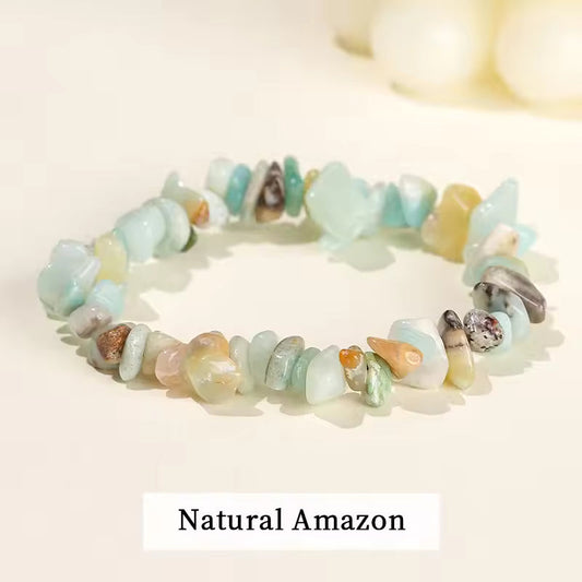 Natural Amazon Stone Bracelet