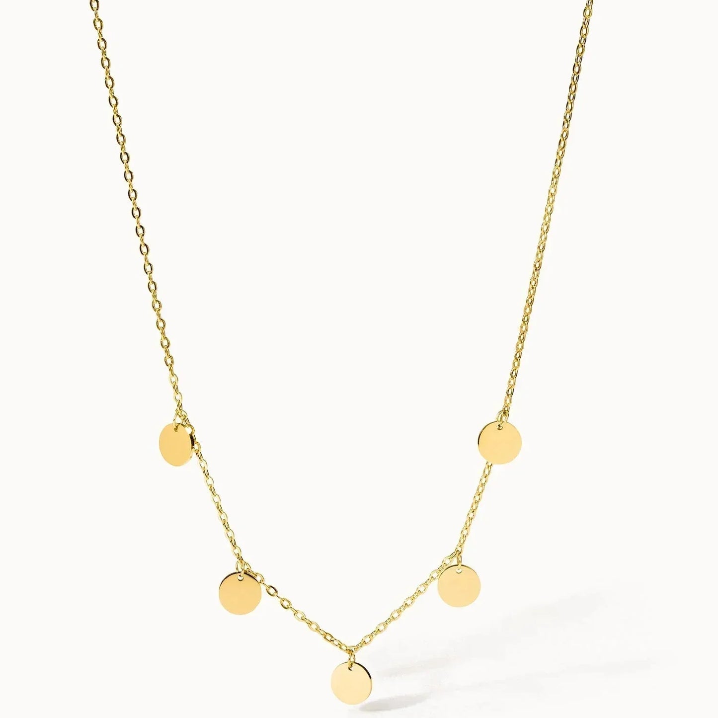 Gold Funky Buddha Necklace