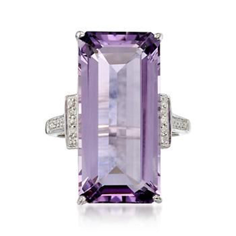 Elegant Twilight Amethyst Ring